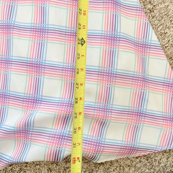 VOODOO VIXEN Vita Rainbow Tartan Fit & Flare Retro Dress XXL - Picture 15 of 15